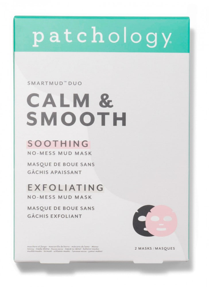 Patchology SmartMud Duo - Smooth + Calm - Дуо масок Оновлююча + Заспокійлива 